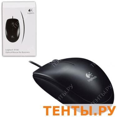 Мышь проводная оптическая LOGITECH B100,USB,2кнопки+ 1колесо-кнопка,черный,(910-003357) Мышь проводная оптическая LOGITECH B100,USB,2кнопки+ 1колесо-кнопка,черный,(910-003357)