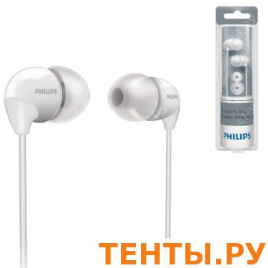 Наушники PHILIPS SHE3590WT/10, проводные, 1,2м, стерео, вкладыши с шумоподавлением, белый Наушники PHILIPS SHE3590WT/10, проводные, 1,2м, стерео, вкладыши с шумоподавлением, белый