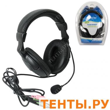 Гарнитура DEFENDER HN-898, проводная, 3м, стерео с оголовьем, регулятор громкости, 63898 Гарнитура DEFENDER HN-898, проводная, 3м, стерео с оголовьем, регулятор громкости, 63898