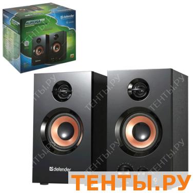 Колонки компьютерные DEFENDER AURORA S20, 2.0, 2*10W,дерево,двухпол,черн,рег.громк,разъем науш,65419 Колонки компьютерные DEFENDER AURORA S20, 2.0, 2*10W,дерево,двухпол,черн,рег.громк,разъем науш,65419
