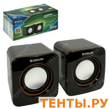 Колонки компьютерные DEFENDER SPK-530, 2.0, 2*2W пластик, черные, компактные, USB интерфейс 65530 Колонки компьютерные DEFENDER SPK-530, 2.0, 2*2W пластик, черные, компактные, USB интерфейс 65530