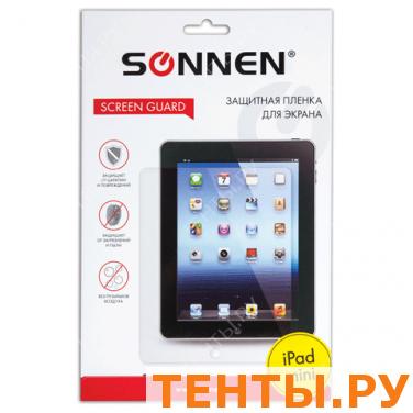 Защитная пленка для iPad mini SONNEN, против отпечатков пальцев, прозрачная, 352956 Защитная пленка для iPad mini SONNEN, против отпечатков пальцев, прозрачная, 352956