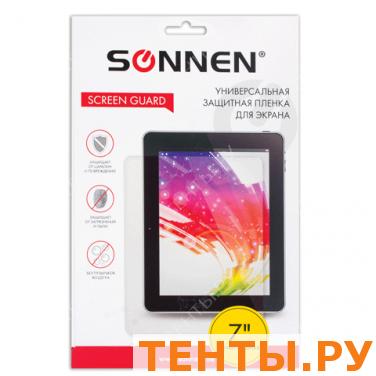 Защитная пленка универсальная до 7" SONNEN, прозрачная, 261994 Защитная пленка универсальная до 7" SONNEN, прозрачная, 261994