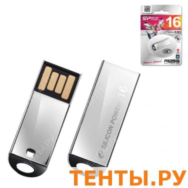 Флэш-диск SILICON POWER 16GB Touch 830 USB 2.0, металл корпус, ск-ть чт/зап - 10/5 Мб/сек, СЕРЕБРО Флэш-диск SILICON POWER 16GB Touch 830 USB 2.0, металл корпус, ск-ть чт/зап - 10/5 Мб/сек, СЕРЕБРО