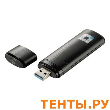 Адаптер WI-FI D-LINK DWA-182, USB 2.0, 802.11ac, 300/867 Мбит/с, 2,4/5ГГц Адаптер WI-FI D-LINK DWA-182, USB 2.0, 802.11ac, 300/867 Мбит/с, 2,4/5ГГц