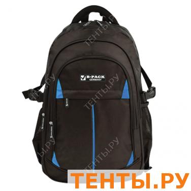 Рюкзак BRAUBERG B-TR1501 ст.класс/студ, мальч., черный с син. уголками, 47*31*16см, 224734 Рюкзак BRAUBERG B-TR1501 ст.класс/студ, мальч., черный с син. уголками, 47*31*16см, 224734