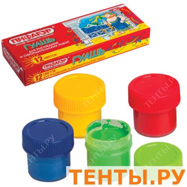 Гуашь ПИФАГОР 12цв. 240 г Гуашь ПИФАГОР 12цв. 240 г