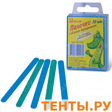 Счетные палочки (50 шт.) двухцветные в евробоксе, 10С173 Счетные палочки (50 шт.) двухцветные в евробоксе, 10С173