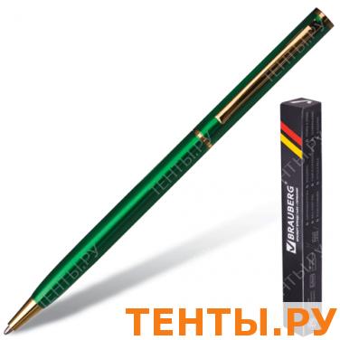 Ручка шариковая BRAUBERG бизнес-класса, BC009, корпус зелен., золот. детали, 141404, синяя Ручка шариковая BRAUBERG бизнес-класса, BC009, корпус зелен., золот. детали, 141404, синяя