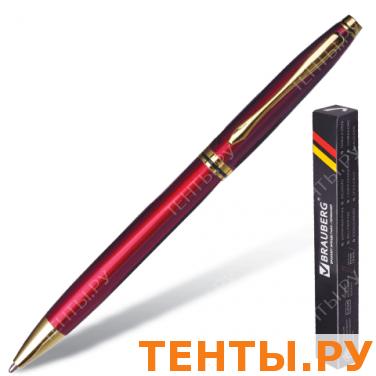 Ручка шариковая BRAUBERG бизнес-класса, BC028, корпус бордовый, золот. детали, 141413, синяя Ручка шариковая BRAUBERG бизнес-класса, BC028, корпус бордовый, золот. детали, 141413, синяя