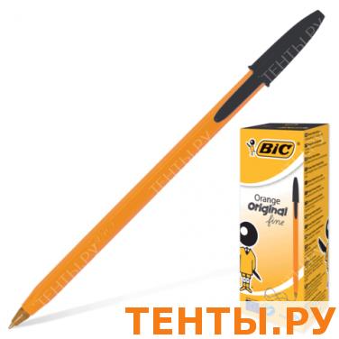 Ручка шариковая BIC "Orange", корпус оранжевый, черные детали, толщ. письма 0,36мм, 8099231, черная Ручка шариковая BIC "Orange", корпус оранжевый, черные детали, толщ. письма 0,36мм, 8099231, черная