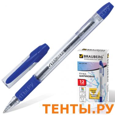 Ручка шариковая BRAUBERG SBP004, корпус прозрачный, толщ.письма 0,7мм, рез. держ., 141149, синяя Ручка шариковая BRAUBERG SBP004, корпус прозрачный, толщ.письма 0,7мм, рез. держ., 141149, синяя