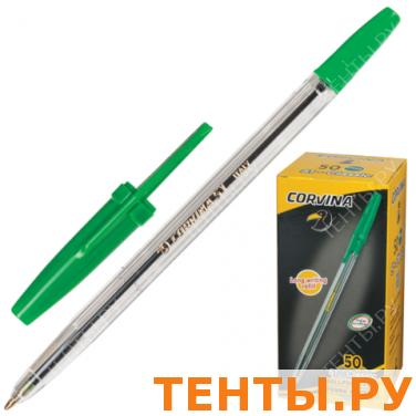Ручка шариковая CORVINA 51 корпус прозрачный 40163/04, зеленая Ручка шариковая CORVINA 51 корпус прозрачный 40163/04, зеленая