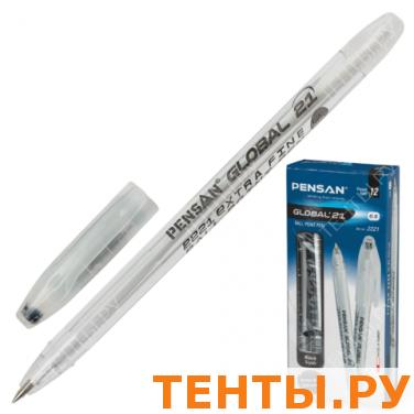Ручка шариковая PENSAN "GLOBAL-21", чернила на масл. осн., толщина письма 0,5мм, 2221, черная Ручка шариковая PENSAN "GLOBAL-21", чернила на масл. осн., толщина письма 0,5мм, 2221, черная