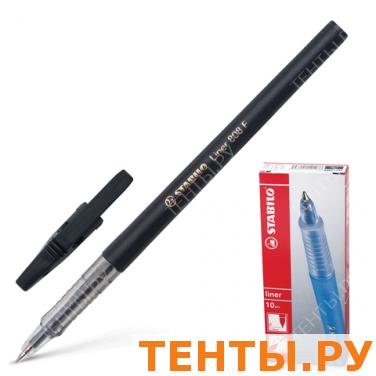 Ручка шариковая STABILO "Liner", корпус черный, толщ.письма 0,3мм, 808/46, черная Ручка шариковая STABILO "Liner", корпус черный, толщ.письма 0,3мм, 808/46, черная