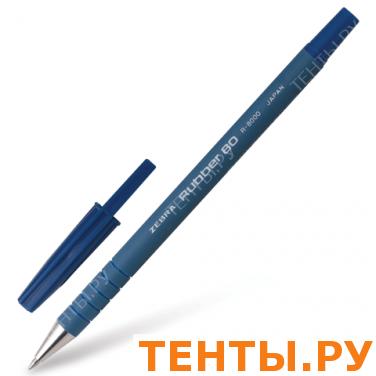 Ручка шариковая ZEBRA "Rubber 80", корпус каучуковый, толщ.письма 0,7мм, синяя, R-8000-BL Ручка шариковая ZEBRA "Rubber 80", корпус каучуковый, толщ.письма 0,7мм, синяя, R-8000-BL