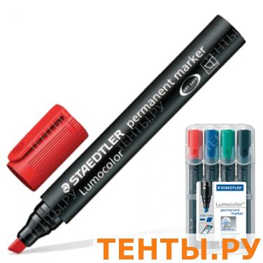 Маркеры перм. (нестир.) STAEDTLER (Штедлер,Германия),НАБОР 4шт,"Lumocolor",скошен.након,2-5мм,350WP4 Маркеры перм. (нестир.) STAEDTLER (Штедлер,Германия),НАБОР 4шт,"Lumocolor",скошен.након,2-5мм,350WP4
