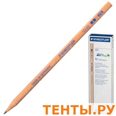 Карандаш ч/гр STAEDTLER (Штедлер,Германия), НВ, корпус из натур дерева, без резин, заточ, 123-60-2 Карандаш ч/гр STAEDTLER (Штедлер,Германия), НВ, корпус из натур дерева, без резин, заточ, 123-60-2