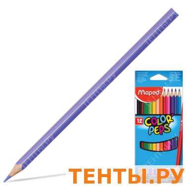 Карандаши цветные MAPED (Франция) "Color Pep\ Карандаши цветные MAPED (Франция) "Color Pep\