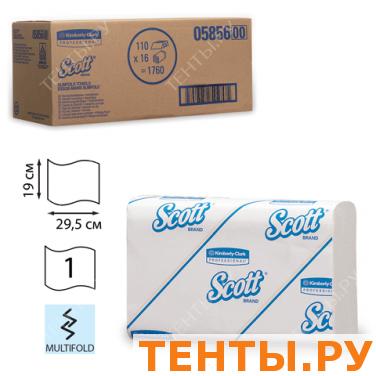 Полотенца бум.110шт,KIMBERLY-CLARK Scott, КОМПЛЕКТ16шт,Slimfold бел,29,5х19 М-fold(дисп.601535)5856 Полотенца бум.110шт,KIMBERLY-CLARK Scott, КОМПЛЕКТ16шт,Slimfold бел,29,5х19 М-fold(дисп.601535)5856