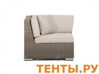"Беллуно" модуль угловой темно- коричневый "Беллуно" модуль угловой темно- коричневый