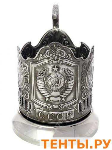 Подстаканник никелированный "СССР" Подстаканник никелированный "СССР"