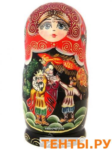 Набор русских матрешек "Жар-птица", серия "Сказки", арт. 7564 Набор русских матрешек "Жар-птица", серия "Сказки", арт. 7564