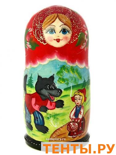 Набор матрешек "Красная шапочка", серия "Сказки", арт. 559 Набор матрешек "Красная шапочка", серия "Сказки", арт. 559