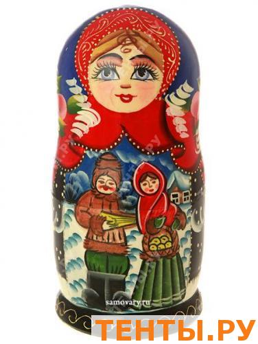 Набор матрешек "Зимние гуляния", арт. 502 Набор матрешек "Зимние гуляния", арт. 502