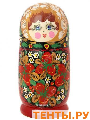 Матрешка русская "Хохлома классическая", арт. 78 Матрешка русская "Хохлома классическая", арт. 78
