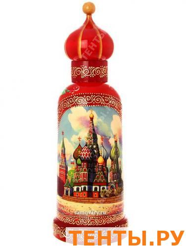 Матрешка-штоф "Москва Златоглавая" для нанесения логотипа компании, арт. 0041 Матрешка-штоф "Москва Златоглавая" для нанесения логотипа компании, арт. 0041