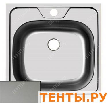 Мойка КЛАССИКА, нерж. сталь, 480 х 480, 0.5 мм, врезная, б/комп., М/В Мойка КЛАССИКА, нерж. сталь, 480 х 480, 0.5 мм, врезная, б/комп., М/В