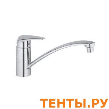"GROHE" Смес. для кухн. EURODISC: карт. d46, хp., пл. изл. "GROHE" Смес. для кухн. EURODISC: карт. d46, хp., пл. изл.