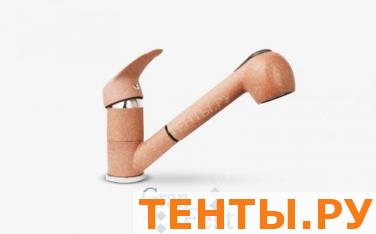 "GRANFEST" Смеситель для кухни с вытяжной лейкой 1774, чёрный, d-35 "GRANFEST" Смеситель для кухни с вытяжной лейкой 1774, чёрный, d-35