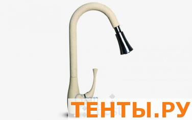 "GRANFEST" Смес. для кухни d40, карт., 3773: бeл., вытж. лейк. изл. "GRANFEST" Смес. для кухни d40, карт., 3773: бeл., вытж. лейк. изл.