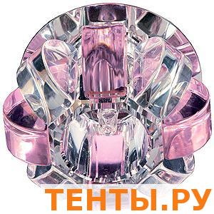 Свет. декор. DK31 CH/WH/PK G9,40W,220V, хр/проз/роз. ЭРА Свет. декор. DK31 CH/WH/PK G9,40W,220V, хр/проз/роз. ЭРА