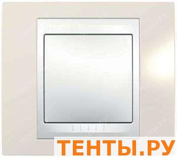 Рамка 1-я бежевая Unica 2.002.25М 21688 Рамка 1-я бежевая Unica 2.002.25М 21688