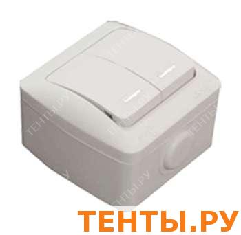 EVA Выкл. 2 кл. свет. IP54 554-011500-203 ЕL-BI EVA Выкл. 2 кл. свет. IP54 554-011500-203 ЕL-BI