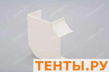Поворот на 90` белый ПВР 100х60 Рувинил Поворот на 90` белый ПВР 100х60 Рувинил