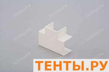 Тройник накладной 90`белый ТРН 80х60 Рувинил Тройник накладной 90`белый ТРН 80х60 Рувинил