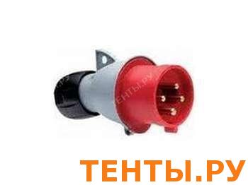 АВВ Каб. вилка 32А, 3P+E, 380V IP44 332-P6 АВВ Каб. вилка 32А, 3P+E, 380V IP44 332-P6