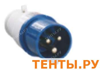 Вилка 2Р+РЕ 16А 220В IP44 (013) ИЭК Вилка 2Р+РЕ 16А 220В IP44 (013) ИЭК