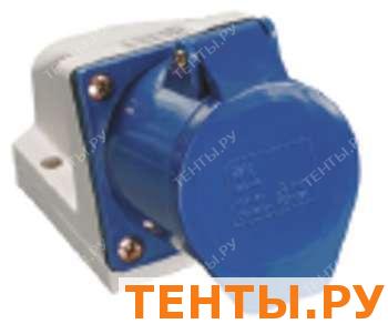 Роз. 2Р+РЕ 16А 220В IP44 (113) стац. ИЭК Роз. 2Р+РЕ 16А 220В IP44 (113) стац. ИЭК