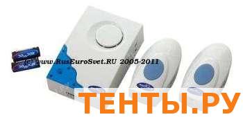 Звонок беспров. AG307С2 (1зв+2кноп) Космос Звонок беспров. AG307С2 (1зв+2кноп) Космос