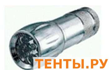 Фонарь аллюм. М2508-B-LED 9LED (3xR3 в компл.) КОСМОС Фонарь аллюм. М2508-B-LED 9LED (3xR3 в компл.) КОСМОС