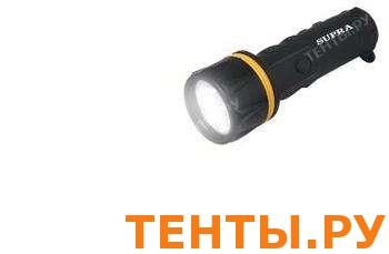 Фонарь резин. 5LED R-5L чёрн.(2хR20) SUPRA Фонарь резин. 5LED R-5L чёрн.(2хR20) SUPRA