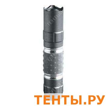 Фонарь алюм. 1LED AL-1L02-1AA серб.(1хR6в ком.) SUPRA Фонарь алюм. 1LED AL-1L02-1AA серб.(1хR6в ком.) SUPRA