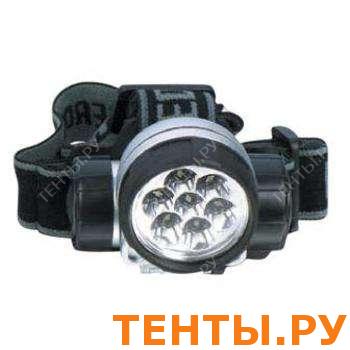 Фонарь налоб. 9LED (3хR6) HL-9L01 SUPRA Фонарь налоб. 9LED (3хR6) HL-9L01 SUPRA