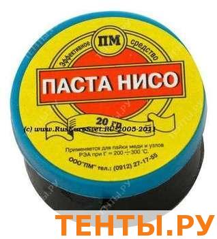 Флюс паста (20гр) НИСО (10/900) Флюс паста (20гр) НИСО (10/900)