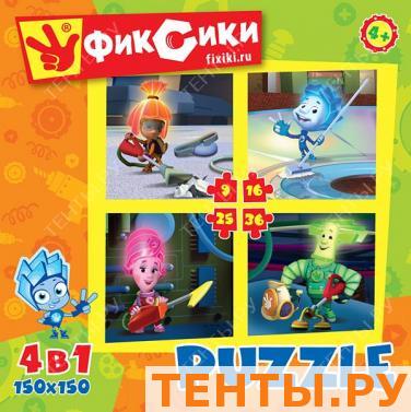 Фиксики. Пазл 4 в 1 Фиксики. Пазл 4 в 1